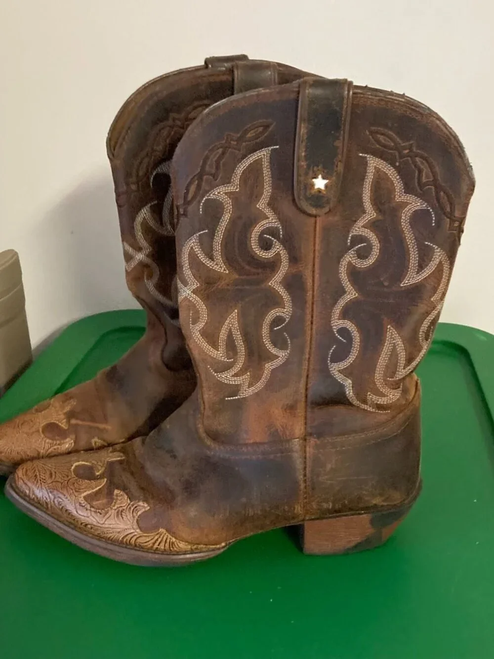 Tony Lama Kids Boots LL301 4 1/2 D